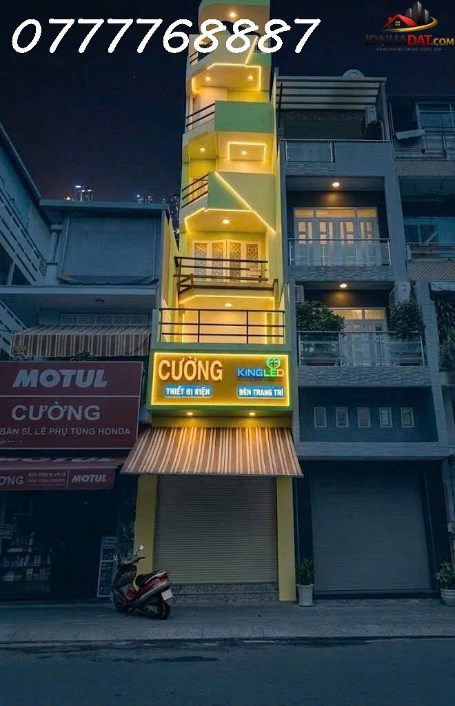 Tòa chdv 7 tầng mt 50 lê quang định, dòng tiền 50tr/ tháng Bán nhà đất Đường Lê Quang Định – Phường cũ 7 – Phường mới 7 – Thành phố Hồ Chí Minh 70m2 19.9 tỷ