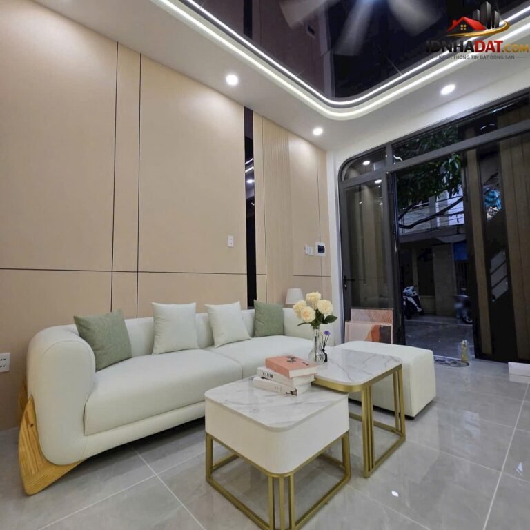 Siêu phẩm 4 tầng penshouse mặt đất Đường Âu Dương Lân – Phường cũ Chánh Hưng Quận 8 – Phường mới Chánh Hưng – Thành phố Hồ Chí Minh diện tích 36m2 giá 6.95 tỷ