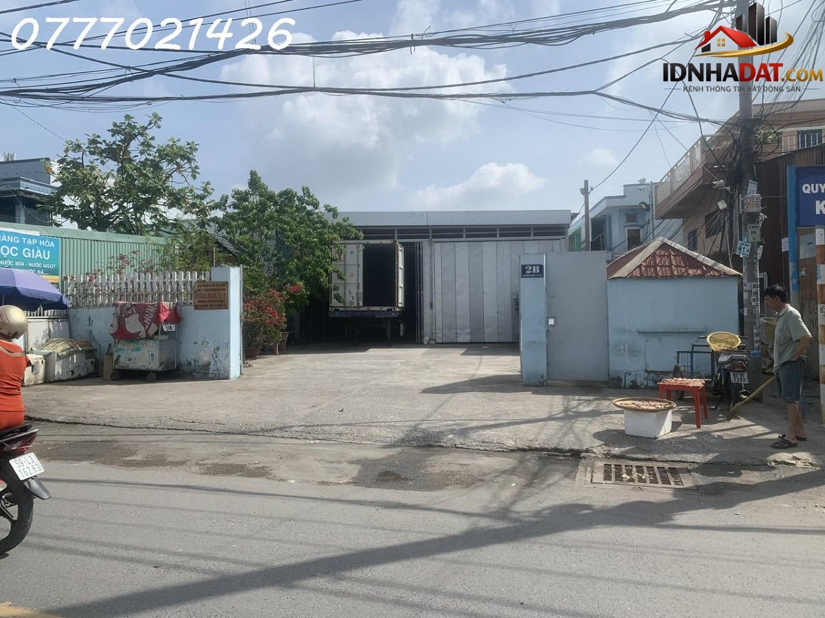 Bán kho xưởng mặt tiền an dương vương – phường cũ an lạc quận bình tân – phường mới an lạc – thành phố Hồ Chí Minh diện tích 1200m2 giá 48000000000