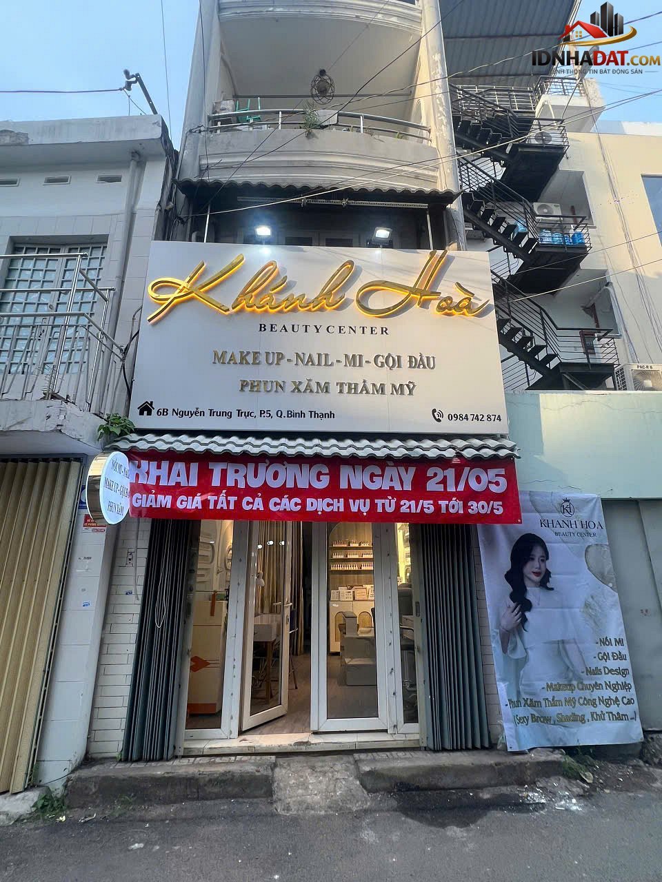 Sang nhượng gấp tiệm nail đường Nguyễn Trung Trực – Phường cũ 5 Quận Bình Thạnh – Phường mới 5 – Thành phố Hồ Chí Minh diện tích 24m2 giá 80000000