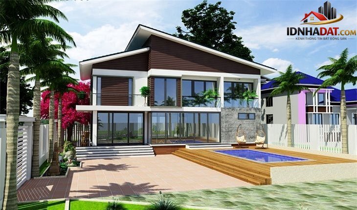 9 mẫu biệt thự 2 tầng hiện đại được xây dựng nhiều nhất hiện nay - Ảnh 3.