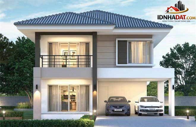 9 mẫu biệt thự 2 tầng hiện đại được xây dựng nhiều nhất hiện nay - Ảnh 6.