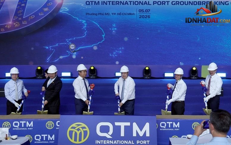 Cảng quốc tế QTM: Đòn bẩy cho kinh tế biển và phát triển bất động sản tại TP.HCM