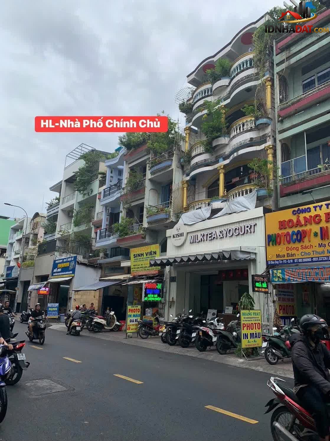 Bán nhà đất Đường Đào Duy Từ – Quận 10 – Thành phố Hồ Chí Minh 56 m² 16.5 tỷ