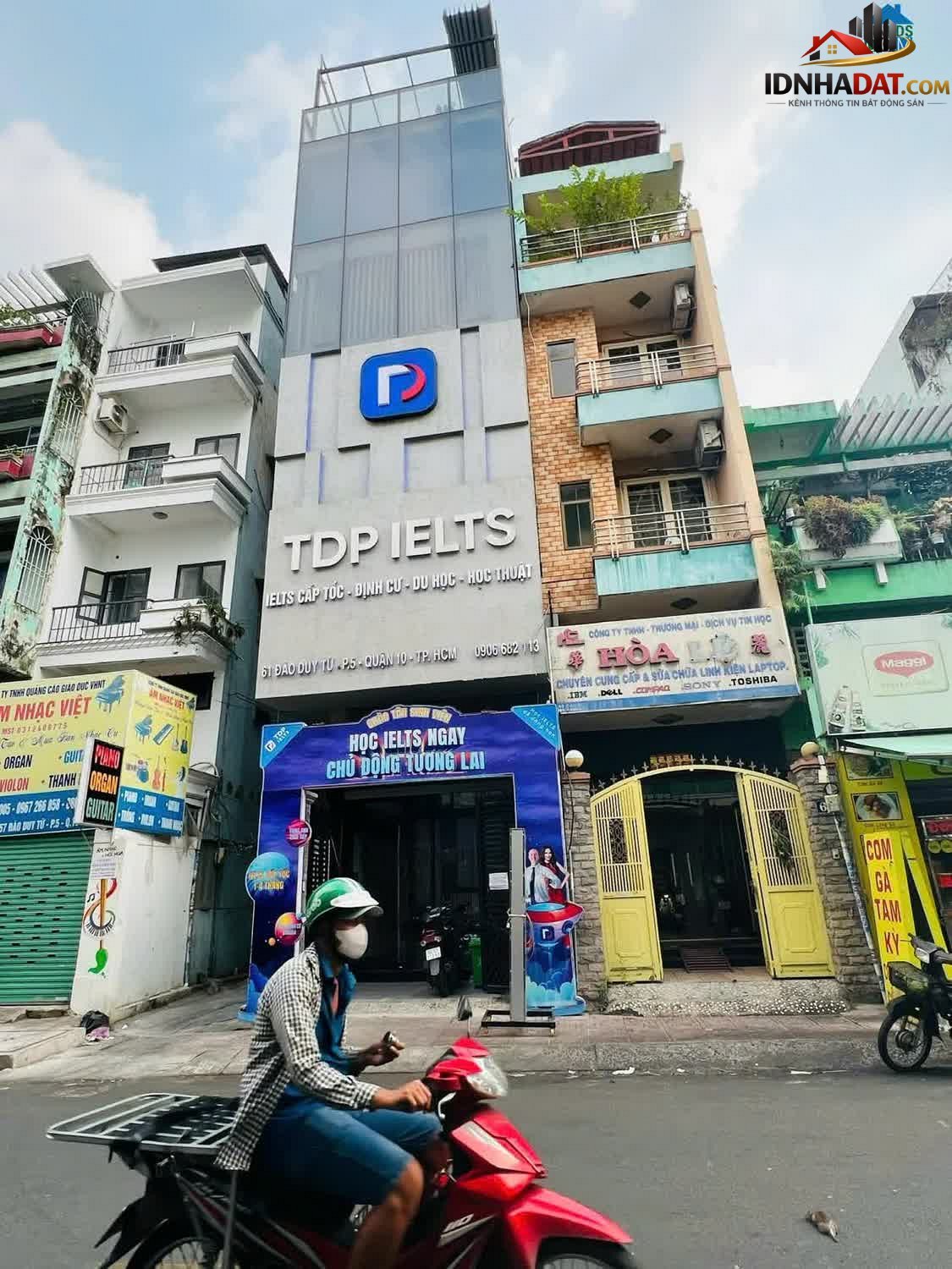 Bán nhà đất Đường Đào Duy Từ – Quận 10 – Thành phố Hồ Chí Minh 56 m² 16.5 tỷ