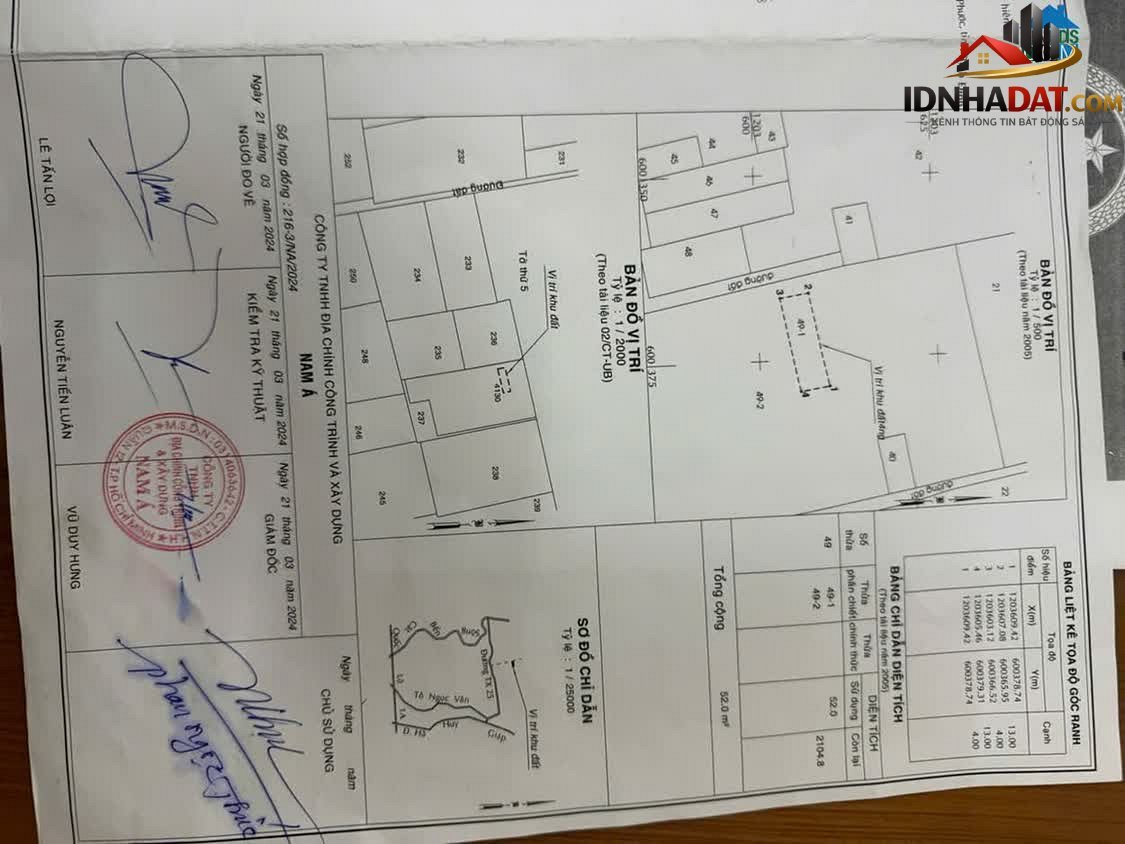 Bán nhà đất Đường Thạnh Xuân 25 – Phường cũ Thạnh Xuân Quận 12 – Thành phố Hồ Chí Minh 42 m² 1.55 tỷ