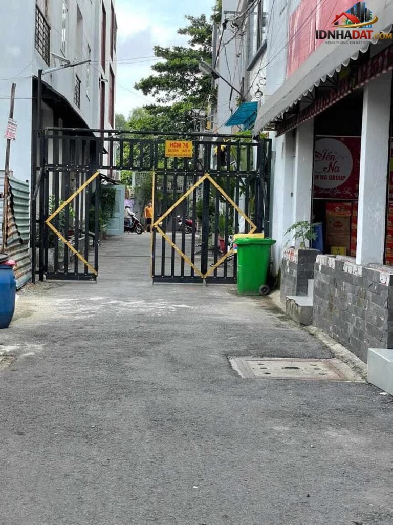 Bán nhà đất Đường 13 – Phường cũ Hiệp Thành Quận 12 – Thành phố Hồ Chí Minh 56m² 4.95 tỷ