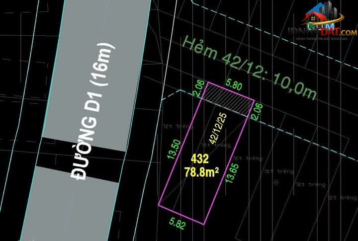 Bán nhà đất Đường Số 9 – Phường cũ Bình Hưng Hòa Quận Bình Tân – Thành phố Hồ Chí Minh 91m² 4.849 tỷ