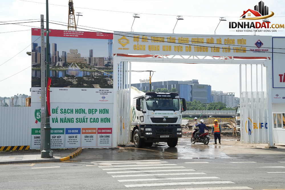 Cận cảnh công trường xây Trung tâm hành chính mới TP.HCM cho 8.000 người làm việc- Ảnh 9. Cận cảnh công trường xây Trung tâm hành chính mới TP.HCM cho 8.000 người làm việc- Ảnh 9.