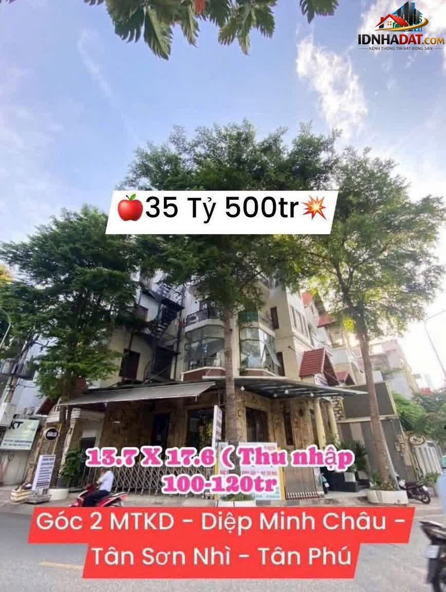 Bán nhà đất Đường Diệp Minh Châu – Phường cũ Tân Sơn Nhì Quận Tân Phú – Thành phố Hồ Chí Minh 165m² 35.5 tỷ