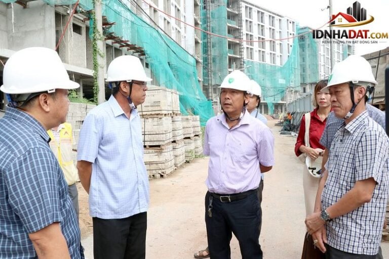 Cập nhật tiến độ dự án chung cư Sông Cà Ty: Triển khai mạnh mẽ hướng đến năm 2026