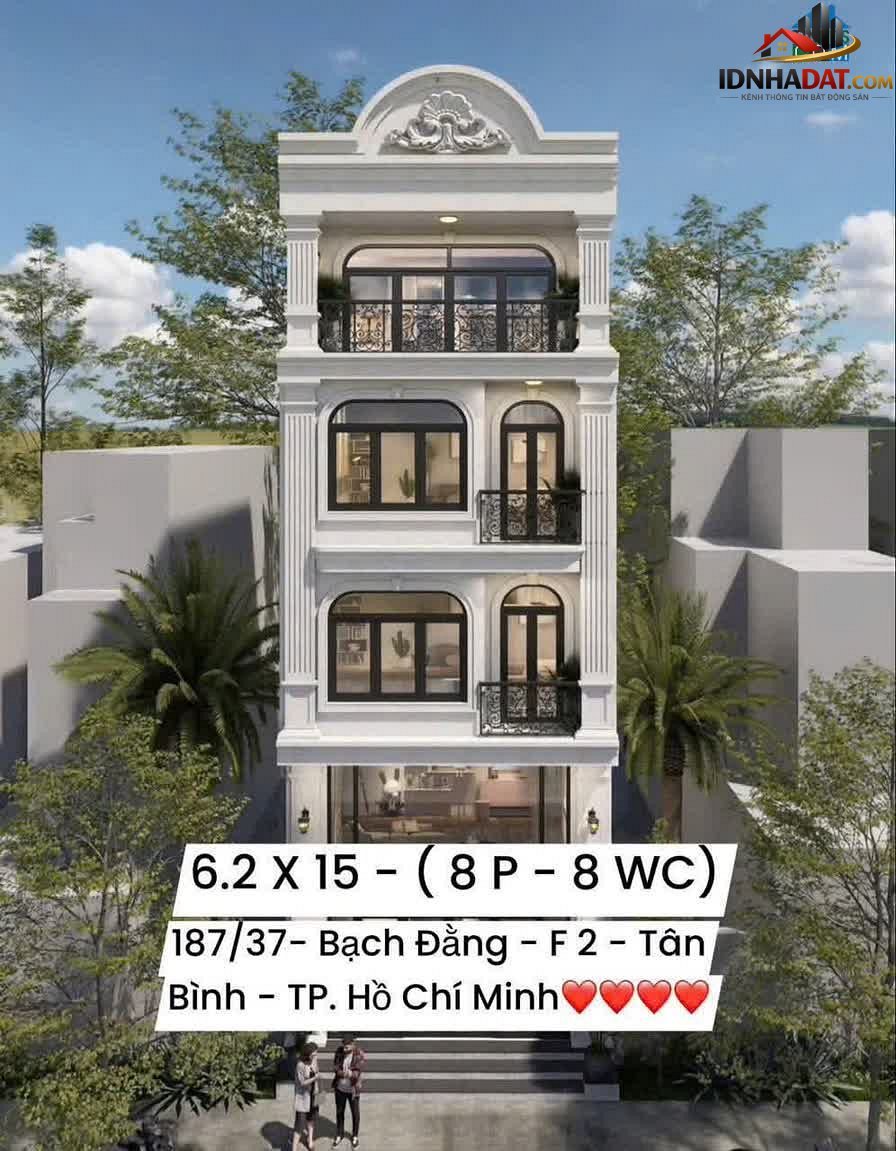 Bán nhà đất Đường Bạch Đằng – Phường cũ 2 Quận Tân Bình – Thành phố Hồ Chí Minh 93 m² 13.5 tỷ