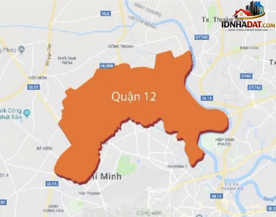 Bán kho, nhà xưởng Đường Thạnh Lộc – Quận 12 – Thành phố Hồ Chí Minh 1700 m² 40 tỷ