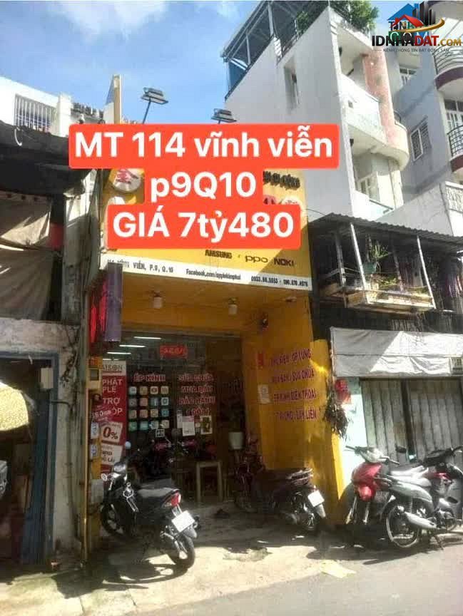 Bán nhà đất Đường Vĩnh Viễn – Phường cũ 9 Quận 10 – Thành phố Hồ Chí Minh 32m² 7.488 tỷ