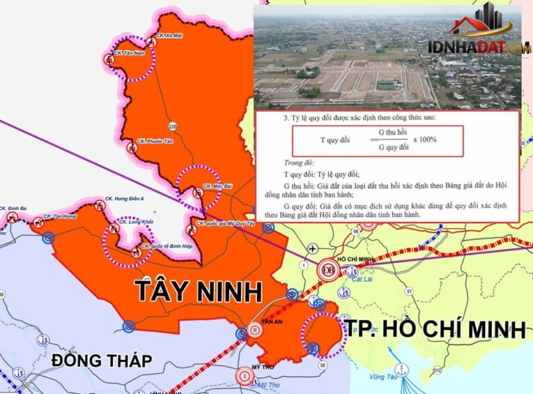 Thu hồi đất tại Tây Ninh: Mức bồi thường và hỗ trợ mới cho người dân 2026