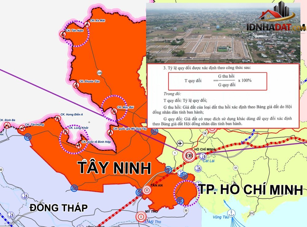 Thu hồi đất tại Tây Ninh: Mức bồi thường và hỗ trợ mới cho người dân 2026