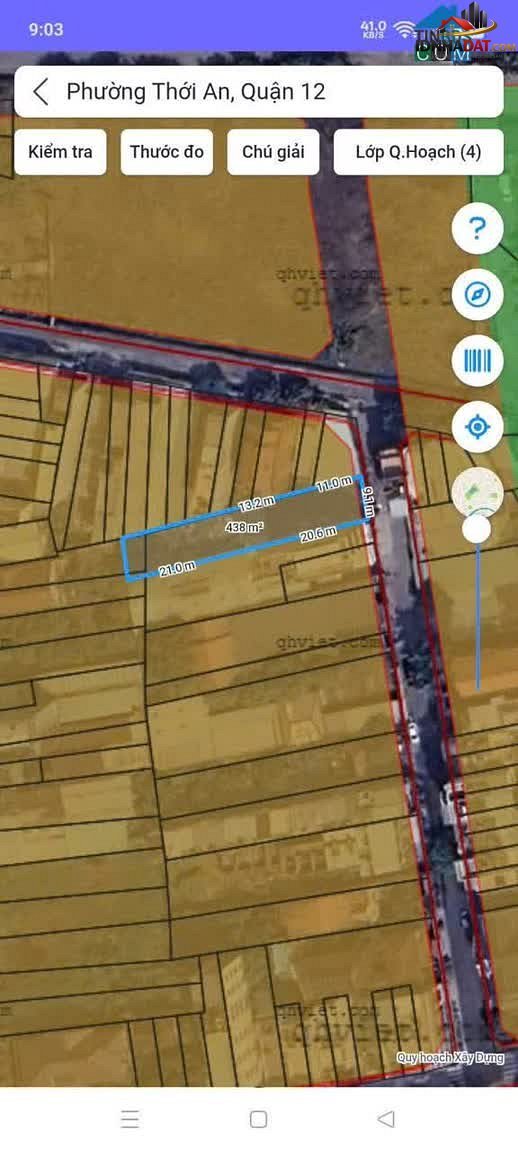 Bán kho, nhà xưởng Đường Quốc lộ 1A – Phường cũ Thới An Quận 12 – Thành phố Hồ Chí Minh 324 m² 16 tỷ