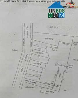 Bán nhà đất Đường Vườn Lài – Phường cũ Phú Thọ Hòa Quận Tân Phú – Thành phố Hồ Chí Minh 90m² 6200000000