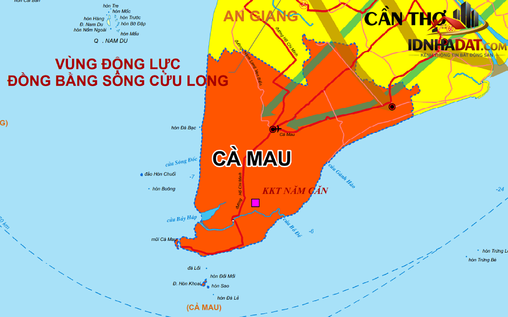 Cà Mau được định hướng trở thành trung tâm kinh tế biển, năng lượng và logistics- Ảnh 1.