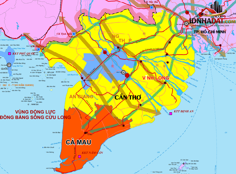 Cao tốc CT.33 đổi tên, kéo dài đến Cà Mau với tổng chiều dài 283km- Ảnh 1. Cao tốc CT.33 đổi tên, kéo dài đến Cà Mau với tổng chiều dài 283km- Ảnh 1.