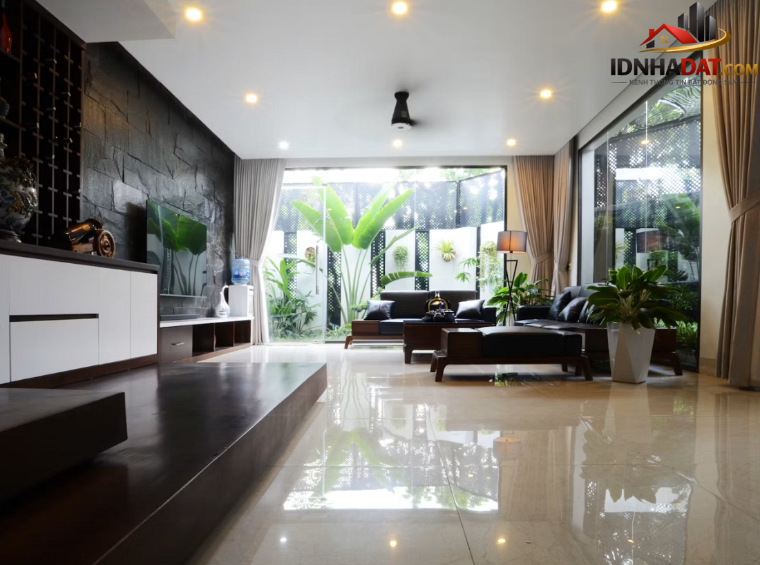 Vuông hóa góc xéo: Lời giải cho nhà phố trên đất phi đối xứng tại Bắc Giang- Ảnh 5. Vuông hóa góc xéo: Lời giải cho nhà phố trên đất phi đối xứng tại Bắc Giang- Ảnh 5.
