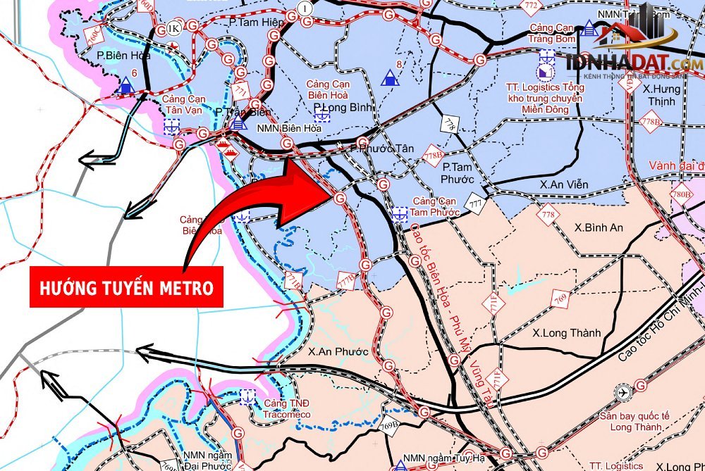 Làm metro 44km đến sân bay Long Thành: Đồng Nai quy hoạch các vị trí phát triển TOD, chuẩn bị quỹ đất đối ứng- Ảnh 1. Làm metro 44km đến sân bay Long Thành: Đồng Nai quy hoạch các vị trí phát triển TOD, chuẩn bị quỹ đất đối ứng- Ảnh 1.