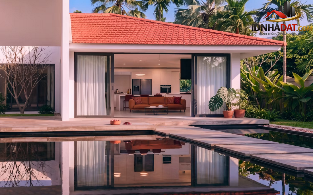 Ngôi nhà Phú Thọ tự làm mát nhờ khoảng sân trong và hồ nước điều hòa- Ảnh 3. Ngôi nhà Phú Thọ tự làm mát nhờ khoảng sân trong và hồ nước điều hòa- Ảnh 3.
