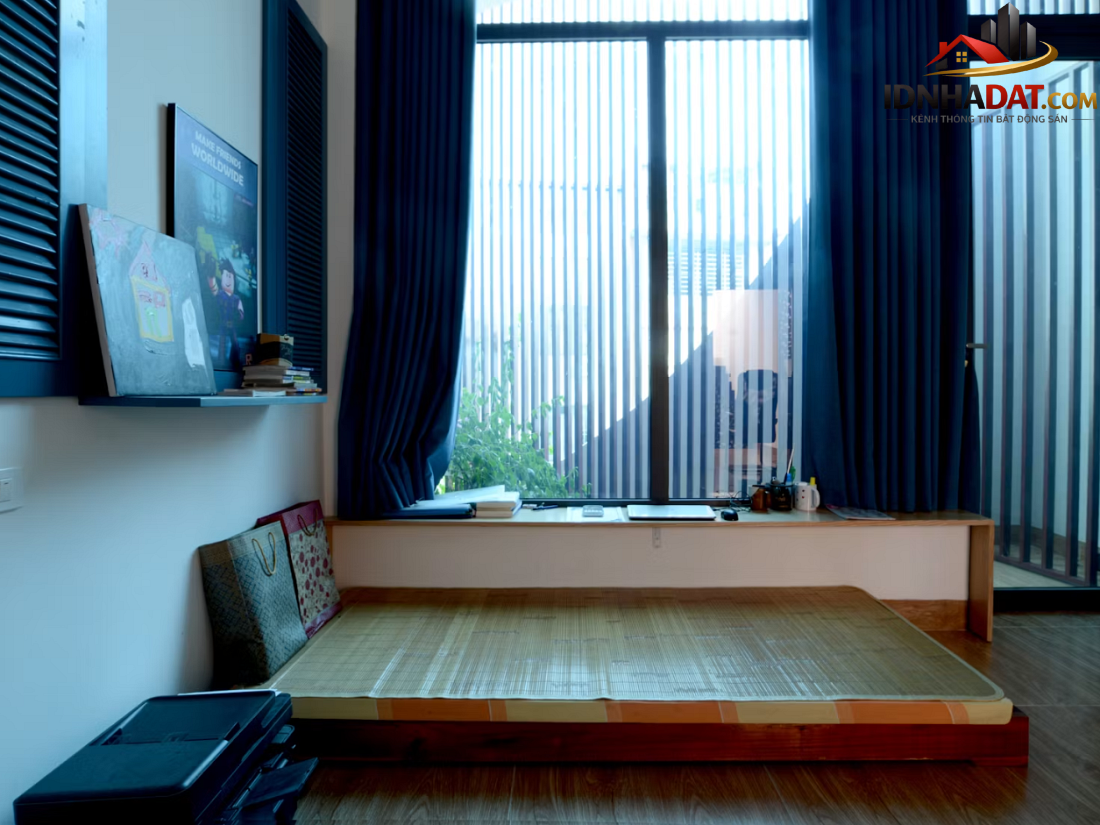 Nhà hướng Tây tại Vĩnh Phúc: Bẫy nắng và dựng phễu đón gió cho đất hẹp- Ảnh 15. Nhà hướng Tây tại Vĩnh Phúc: Bẫy nắng và dựng phễu đón gió cho đất hẹp- Ảnh 15.