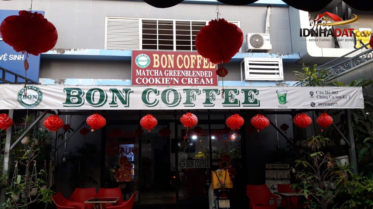Bán căn hộ tầng trệt 7 x 11 CC Sơn Kỳ 2 đang kinh doanh Cafe – Bán nhà đất Đường DC13 – Phường cũ Tây Thạnh Quận Tân Phú – Phường mới Tây Thạnh – Thành phố Hồ Chí Minh – Diện tích 108m2 – Giá 6 tỷ