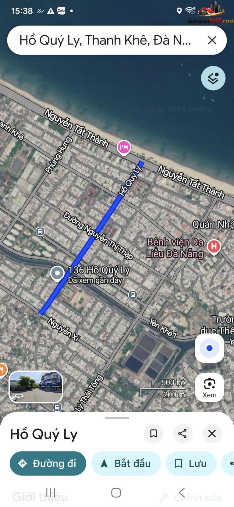 Bán đất – tặng nhà nhà c4 trục đường kinh doanh 10,5m hồ quý ly – Đường Hồ Quý Ly – Phường cũ Hòa Minh Quận Thanh Khê – Phường mới Hòa Minh – Thành phố Đà Nẵng – Diện tích 119m2 – Giá 11 tỷ