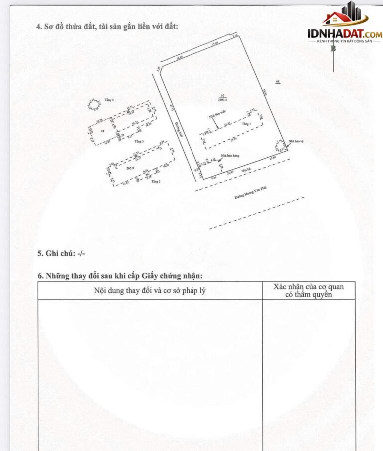 Bán khu đất Đường Hoàng Văn Thái – Phường cũ Hòa Khánh Nam Quận Liên Chiểu – Phường mới Hòa Khánh Nam – Thành phố Đà Nẵng 2405m2 80 tỷ