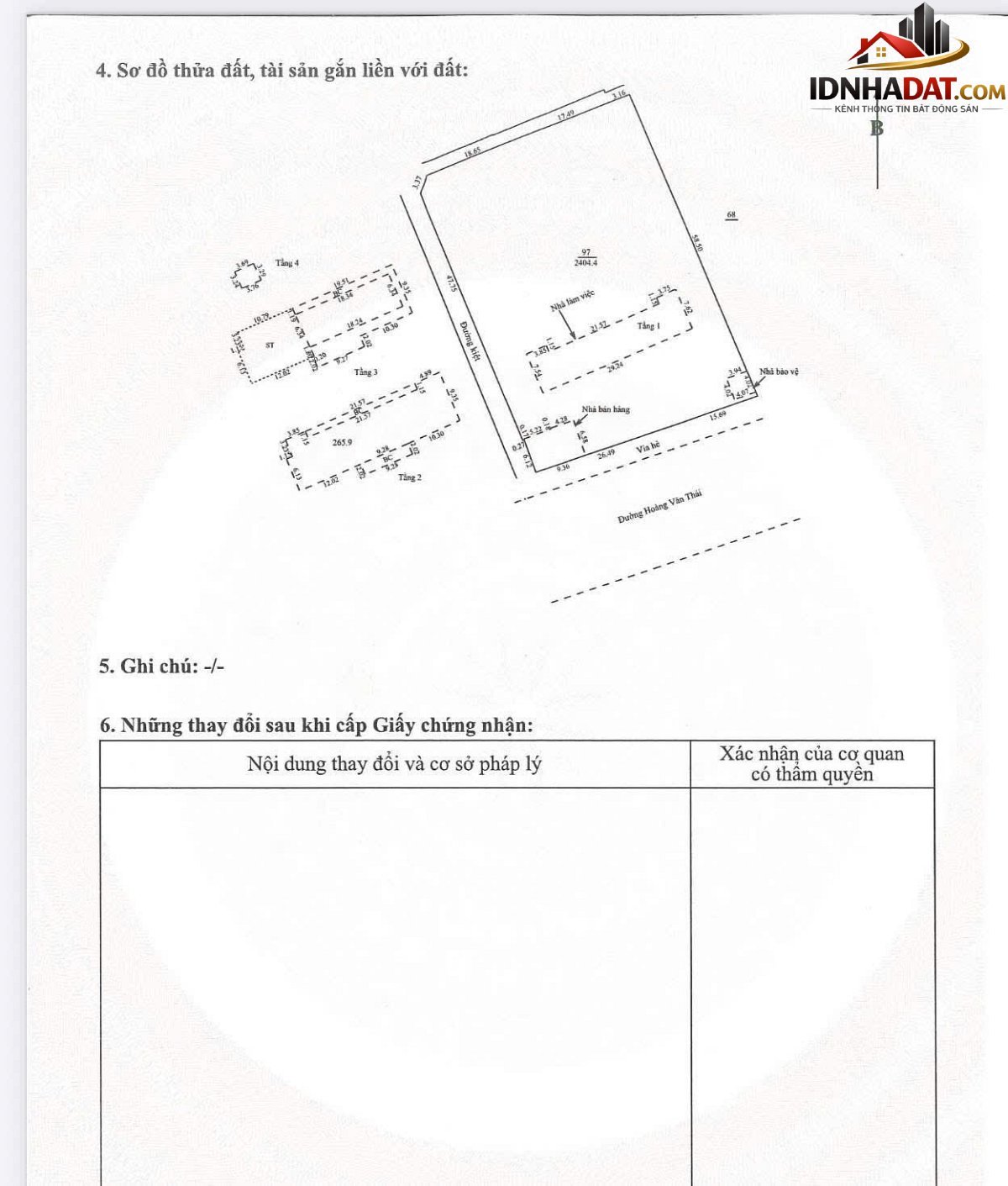Bán khu đất Đường Hoàng Văn Thái – Phường cũ Hòa Khánh Nam Quận Liên Chiểu – Phường mới Hòa Khánh Nam – Thành phố Đà Nẵng 2405m2 80 tỷ