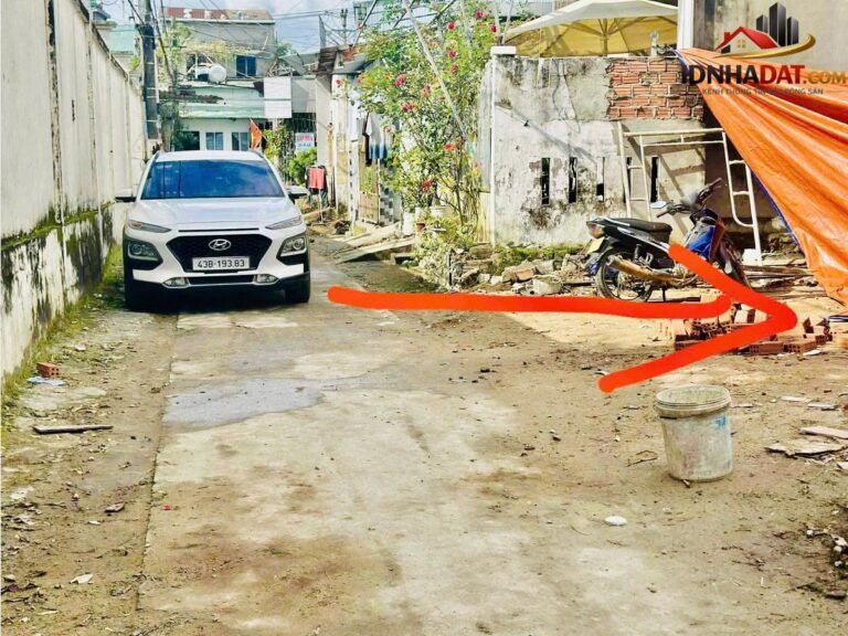 Bán đất kiệt ô tô đậu đổ nguyễn chánh – gần biển – Đường Nguyễn Chánh – Phường cũ Hòa Khánh Bắc – Phường mới Hòa Khánh Bắc – Thành phố Đà Nẵng – Diện tích 104m2 – Giá 3.85 tỷ