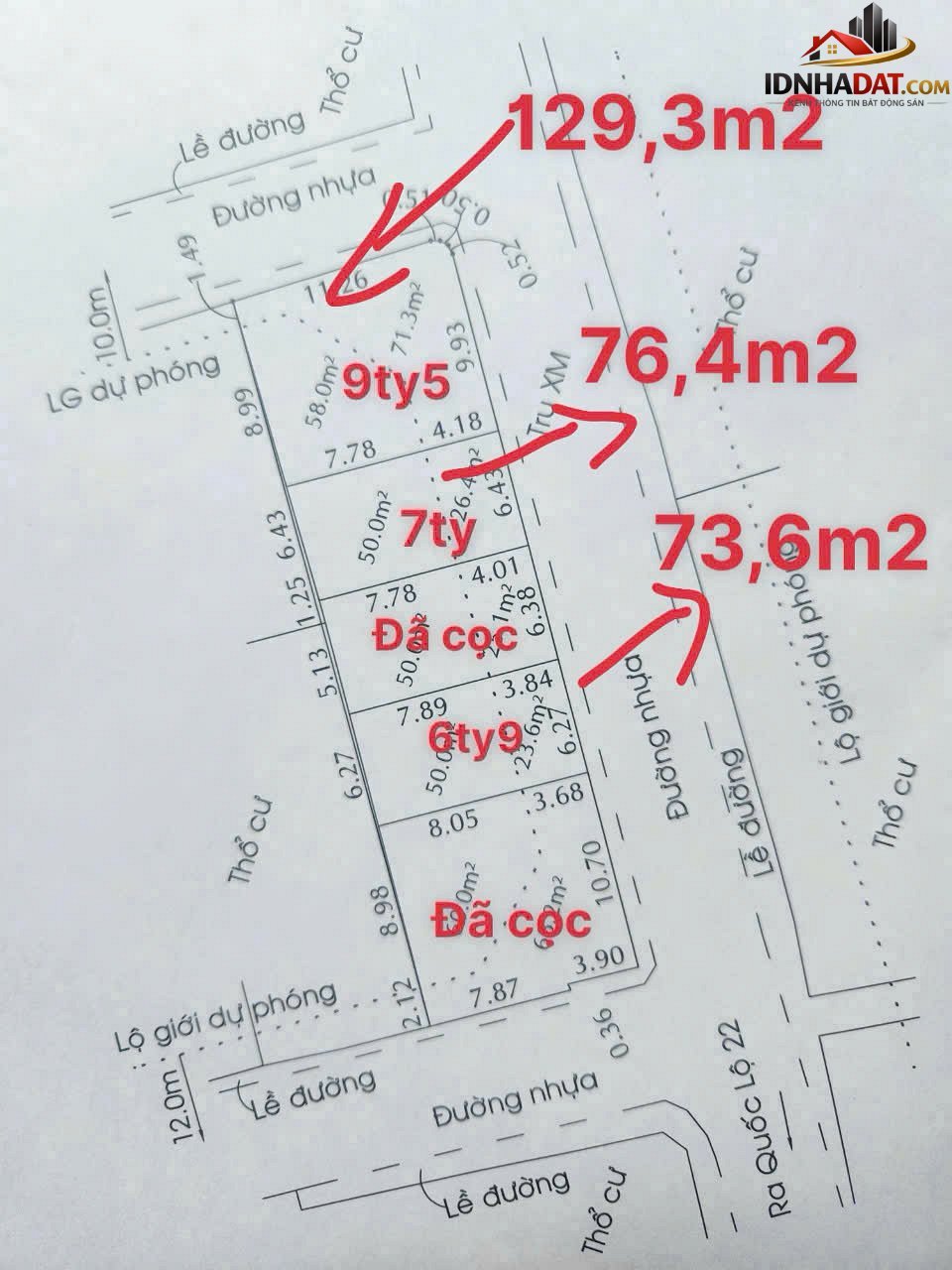 Bán đất mặt tiền quán tre, p. trung mỹ tây, quận 12 – Đường Quán Tre – Phường cũ Trung Mỹ Tây – Phường mới Trung Mỹ Tây – Thành phố Hồ Chí Minh – Diện tích 130m2 – Giá 9.5 tỷ