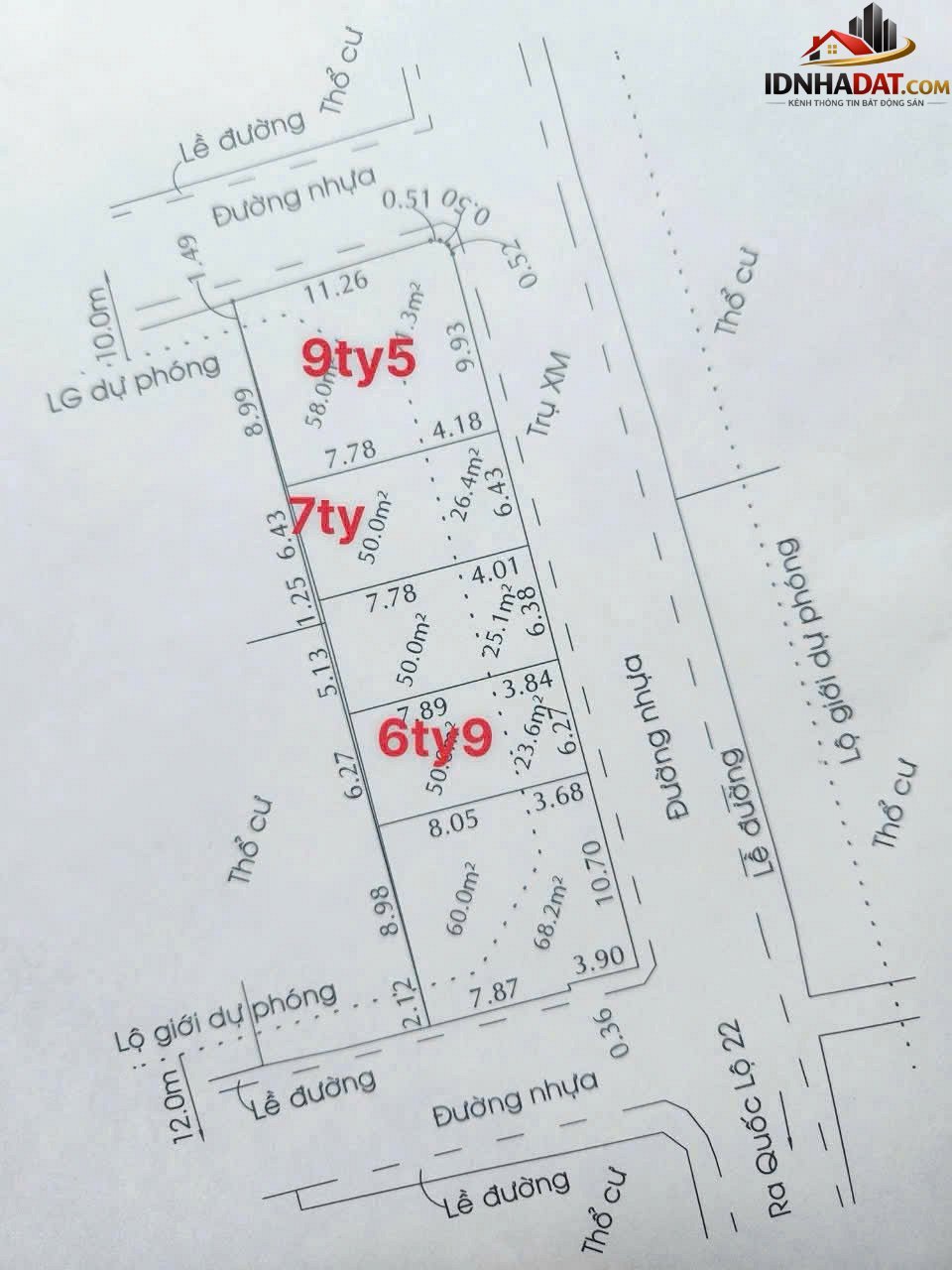 Độc quyền fo quỹ đất vàng mặt tiền quán tre, quận 12 giá đầu tư – Đường Quán Tre – Phường cũ Trung Mỹ Tây – Quận 12 – Thành phố Hồ Chí Minh – Diện tích 130m2 – Giá 9.5 tỷ