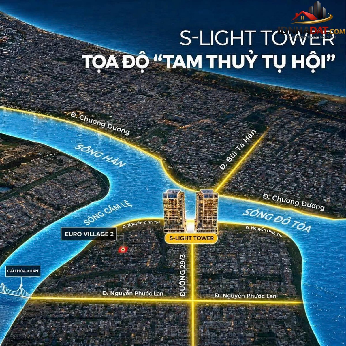 Hàng hiếm 1BR view sông Đô Tỏa Đảo Kim Cương chỉ t… – Bán chung cư Quận Cẩm Lệ – Đà Nẵng giá Dưới 3 tỷ