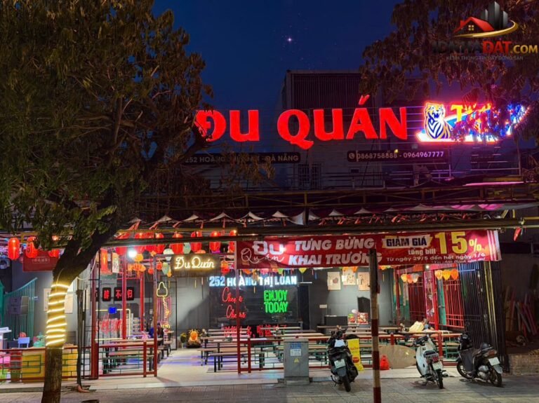 Chấp nhận lỗ sâu – chỉ 300 triệu – chính chủ cần sang nhanh quán nhậu mặt tiền Đường Hoàng Thị Loan – Phường cũ Hòa Minh Quận Liên Chiểu – Phường mới Hòa Minh – Thành phố Đà Nẵng