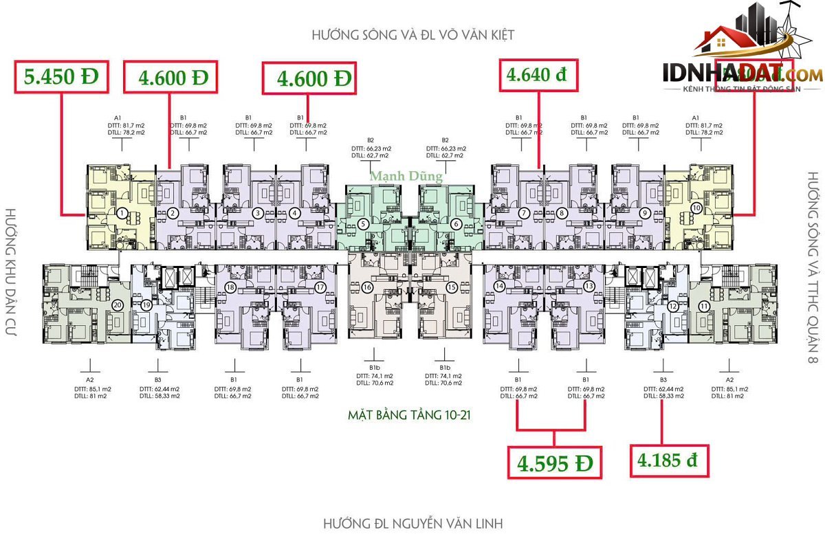 bán căn hộ sky view quốc lộ 50, phường 6, quận 8 – Đường Quốc Lộ 50 – Phường cũ 6 – Quận 8 – Thành phố Hồ Chí Minh – 62m2 – 4.185 tỷ