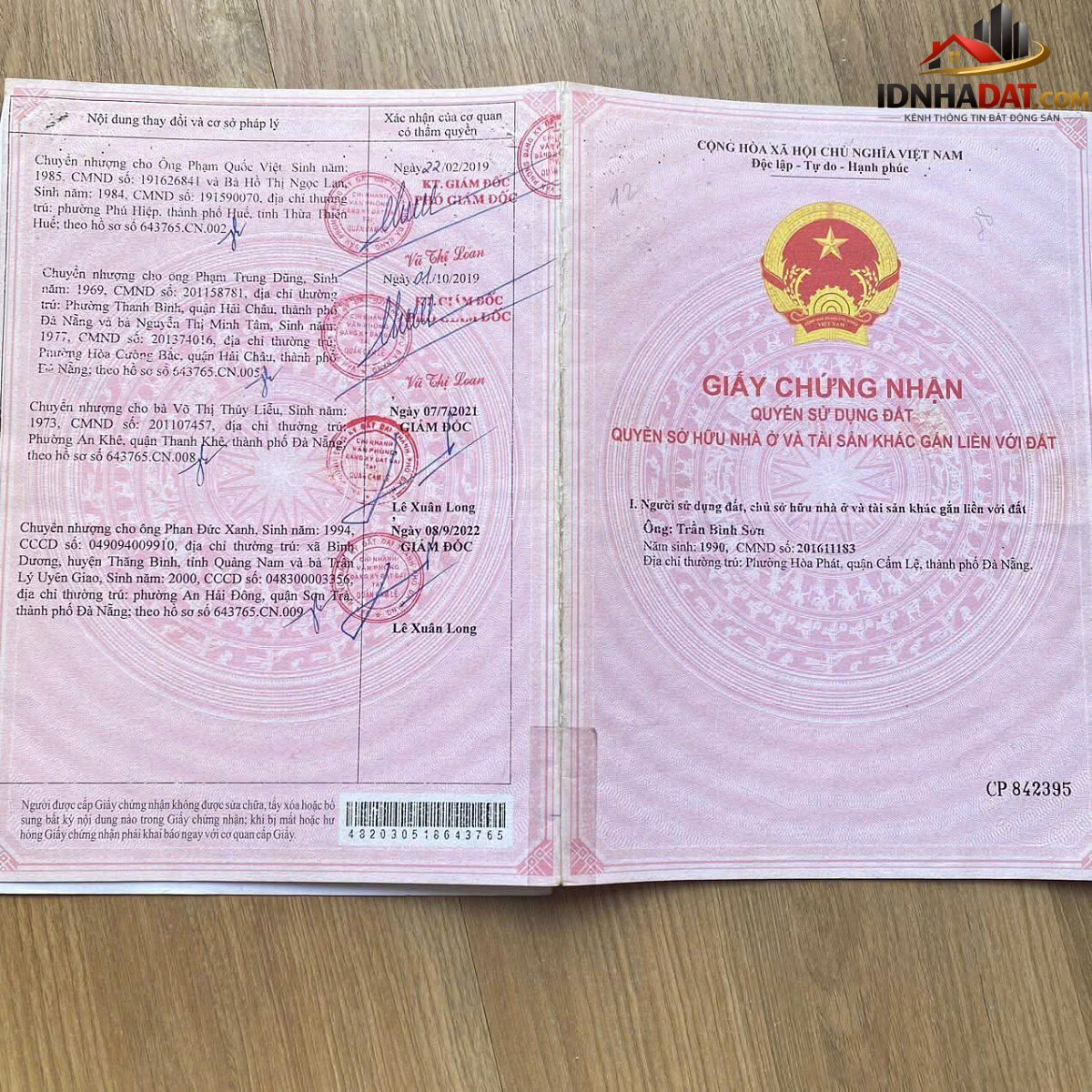 Bán đất đẹp Đường 10 – Phường cũ Hòa Phát Quận Cẩm Lệ – Phường mới Hòa Phát – Thành phố Đà Nẵng 126m2 5.5 tỷ