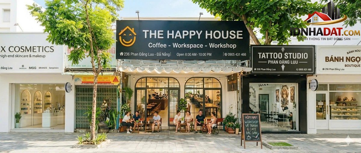 Chính chủ sang nhượng quán cafe/workspace/workshop mặt tiền phan đăng lưu, phường hòa cường nam – Bán nhà đất Đường Phan Đăng Lưu – Phường cũ Hòa Cường Nam Quận Hải Châu – Phường mới Hòa Cường Bắc – Thành phố Đà Nẵng 187m2 395 triệu