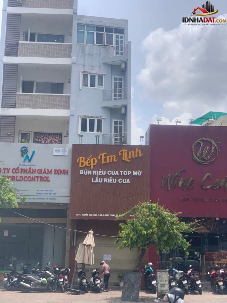 Bán đất nhà 5 tầng 2 mặt tiền đường Nguyễn Hữu Cảnh – Thành phố Hồ Chí Minh – Diện tích 84m2 – Giá 35 tỷ