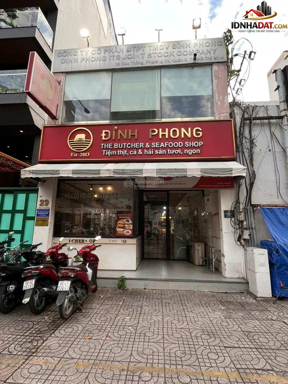 Cho thuê mặt bằng kinh doanh – đường cao thắng – Quận 3 – Thành phố Hồ Chí Minh – Diện tích 122m2 – Giá 68000000