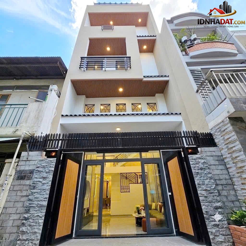 Nhà 5 tầng xây mới từ móng Âu Dương Lân – Phường cũ Chánh Hưng Quận 8 – Phường mới Chánh Hưng – Thành phố Hồ Chí Minh Diện tích 58m2 Giá 8.3 tỷ