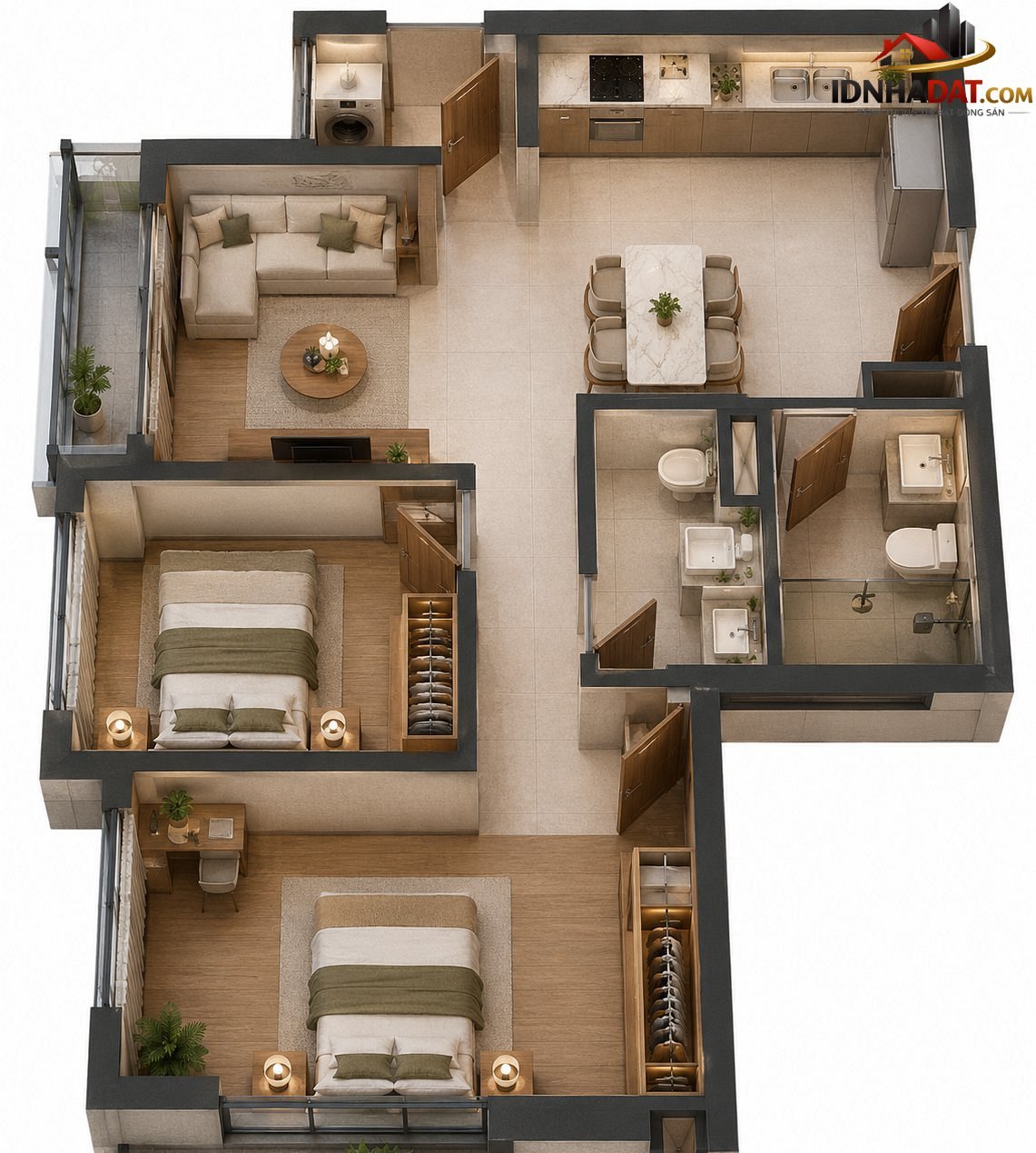 68m2 – Giá dự kiến 6.05 tỷ chiết khấu 11 – Libre 2PN 2WC dự án Arcadia Bán nhà đất Đường Nguyễn Hữu Thọ – Phường cũ Phước Kiển – Huyện Nhà Bè – Phường mới Phước Kiển – Thành phố Hồ Chí Minh