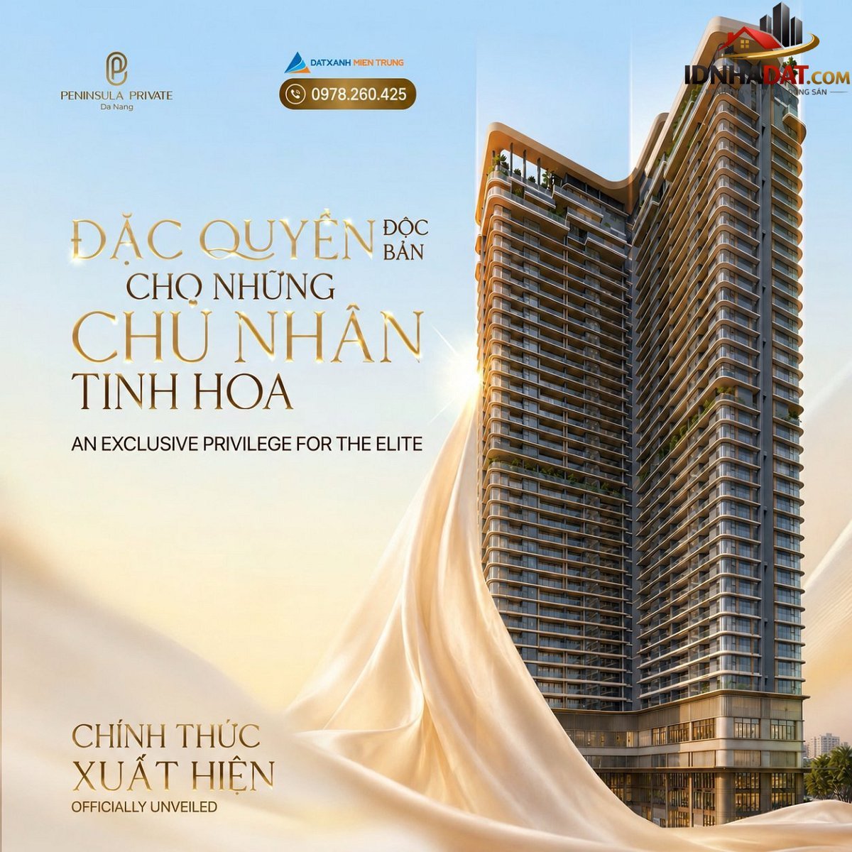 PENINSULA PRIVATE Tâm điểm phồn hoa giữa lòng Đà Nẵng Bán nhà đất Đường Dự án Peninsula Private – Phường cũ Không xác định – Phường mới Không xác định – Thành phố Đà Nẵng 47m2 1.5 tỷ