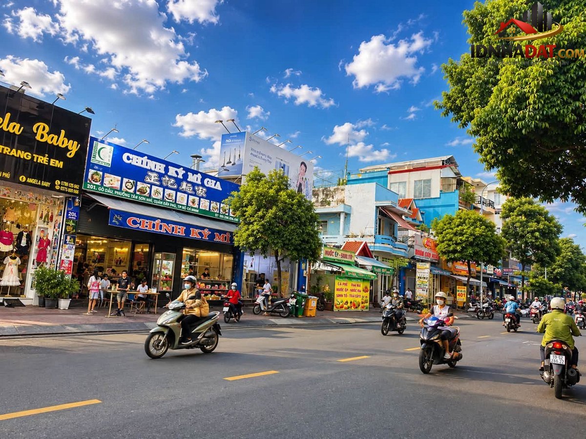 Bán nhà đất Đường Gò Dầu – Phường cũ Tân Sơn Nhì Quận Tân Phú – Phường mới Tân Sơn Nhì – Thành phố Hồ Chí Minh 111m2 20 tỷ