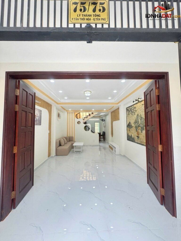 Nhà phố khu dân cư yên tĩnh, phù hợp khách ở lâu dài. ngay bờ bao tân thắng kế bên aeon mall tân – Bán nhà đất Đường Bờ Bao Tân Thắng – Phường cũ Sơn Kỳ – Quận Tân Phú – Phường mới Sơn Kỳ – Thành phố Hồ Chí Minh 36m2 5.85 tỷ