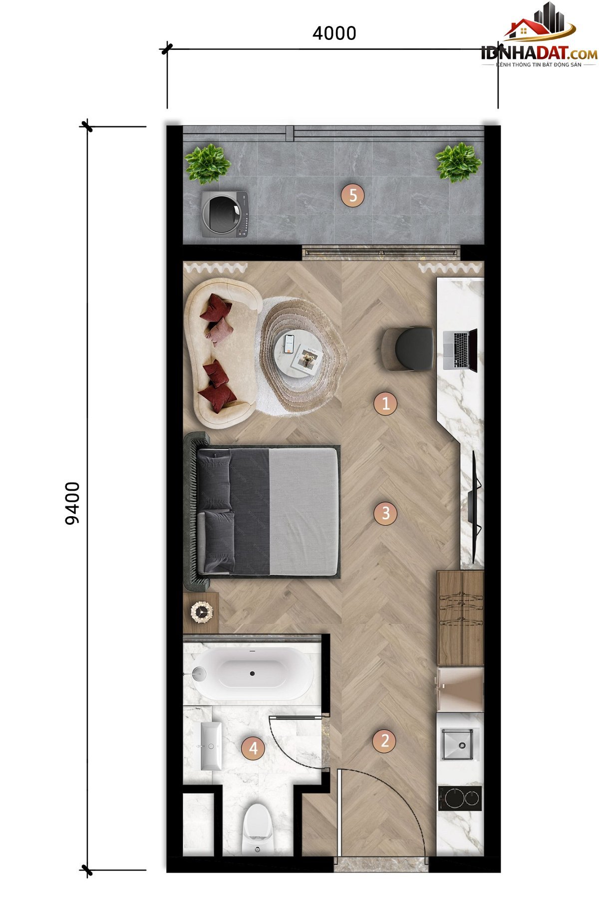 S-LIGHT TOWER – Duy Nhất Căn Studio Độc Quyền Giá Tốt Nhất Bán nhà đất Đường S-Light Tower – Phường cũ Không xác định – Phường mới Không xác định – Thành phố Đà Nẵng 33m2 1907000000