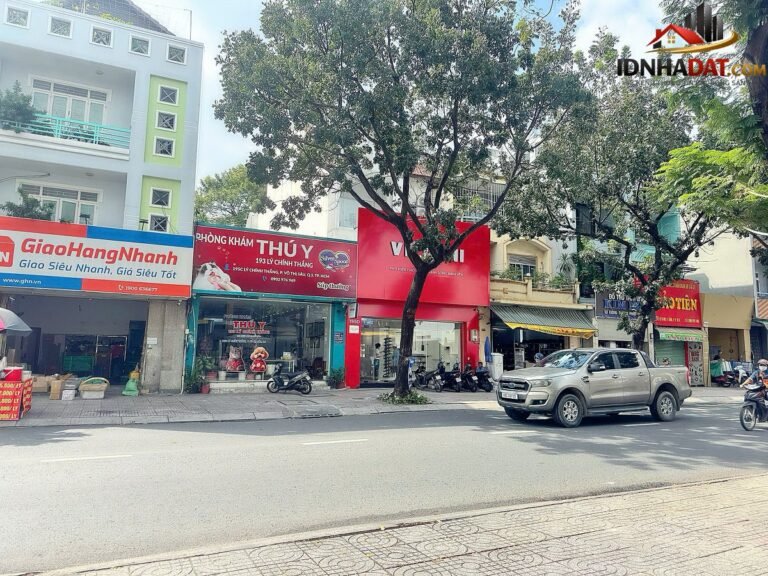 Bán nhà mặt tiền kd đ.lý chính thẳng, quận 3 – 102m2 sổ hồng vuông đẹp – ngay vòng xoay dân chủ vị – 4.2 tỷ