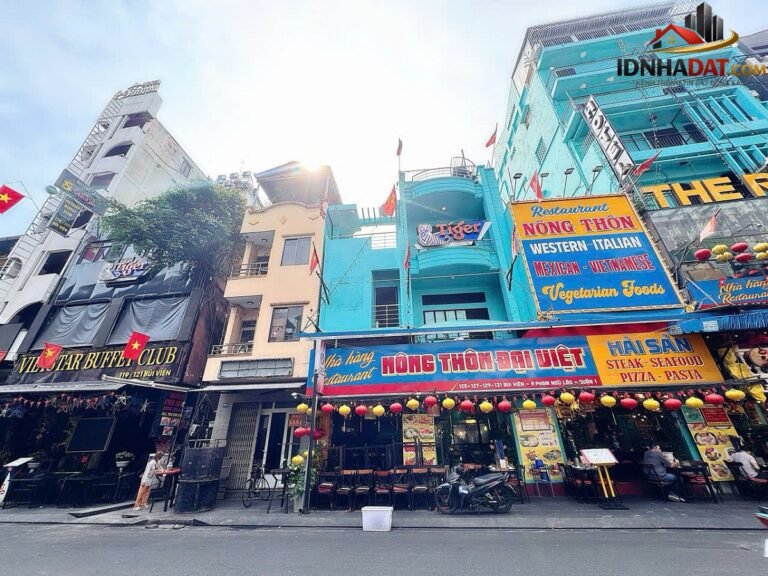 Bán nhà đất Đường Bùi Viện – Phường cũ Phạm Ngũ Lão Quận 1 – Phường mới Phạm Ngũ Lão – Thành phố Hồ Chí Minh – Diện tích 65m2 – Giá 55 tỷ